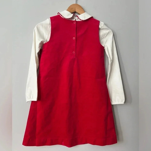Gymboree Corduroy Apple Dress with Matching Shirt | Size 10 - Picture 2 of 13